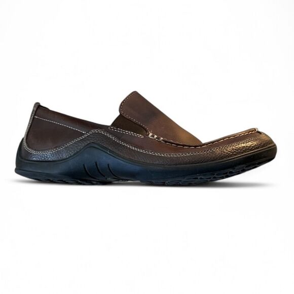 Cole Haan Brown‎ Leather Slip-On Loafers Men’s 10 Comfort Casual Shoes - Picture 1 of 10